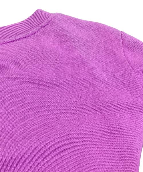 GUCCI（グッチ）GUCCI (グッチ) Gucci sexiness print sweatshirt/ロゴスウェット パープル サイズ:Sの古着・服飾アイテム
