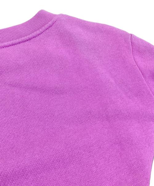 GUCCI（グッチ）GUCCI (グッチ) Gucci sexiness print sweatshirt/ロゴスウェット パープル サイズ:Sの古着・服飾アイテム