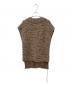 Maison Margiela (メゾンマルジェラ) ニットベスト ブラウン サイズ:M：34000円