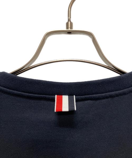 THOM BROWNE. NEW YORK（トムブラウン ニューヨーク）THOM BROWNE. NEW YORK (トムブラウンニューヨーク) クルーネックスウェット ネイビー サイズ:4の古着・服飾アイテム