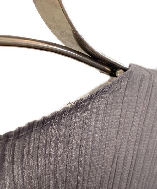 PLEATS PLEASE（プリーツプリーズ）PLEATS PLEASE (プリーツプリーズ) プリーツカーディガン グレー サイズ:3の古着・服飾アイテム