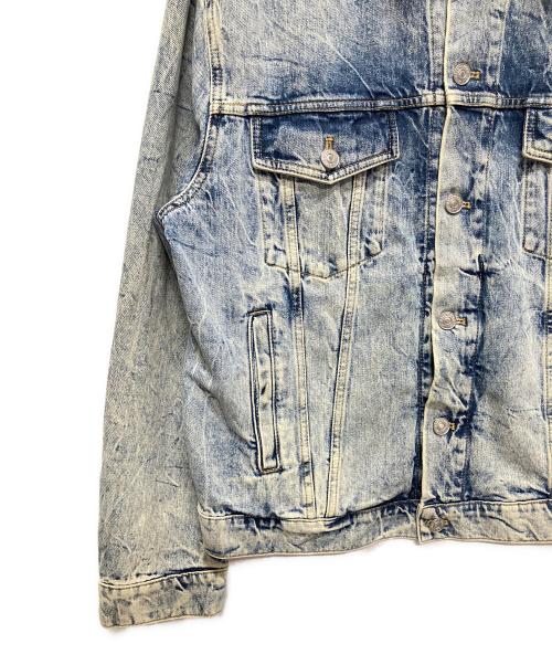 BALENCIAGA（バレンシアガ）BALENCIAGA (バレンシアガ) denim jacket/バックロゴデニムジャケット インディゴ サイズ:36の古着・服飾アイテム