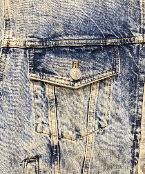 BALENCIAGA（バレンシアガ）BALENCIAGA (バレンシアガ) denim jacket/バックロゴデニムジャケット インディゴ サイズ:36の古着・服飾アイテム