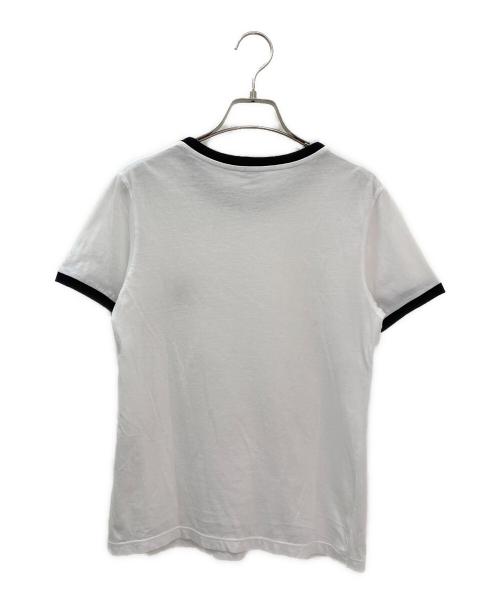 LOEWE（ロエベ）LOEWE (ロエベ) アナグラム刺繍Tシャツ ホワイト サイズ:Sの古着・服飾アイテム