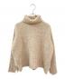 MM6 Maison Margiela（エムエムシックスメゾンマルジェラ）の古着「ヘアリー ロールネック ニット セーター」｜ベージュ