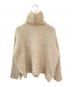 中古・古着 MM6 Maison Margiela (エムエムシックスメゾンマルジェラ) ヘアリー ロールネック ニット セーター ベージュ サイズ:XS：20000円