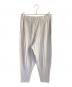 HOMME PLISSE ISSEY MIYAKE (オム プリッセ イッセイ ミヤケ) プリーツパンツ ライトグレー サイズ:1：30000円