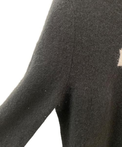 MIU MIU（ミュウミュウ）MIU MIU (ミュウミュウ) ウール×カシミヤ セーター ブラック サイズ:38の古着・服飾アイテム