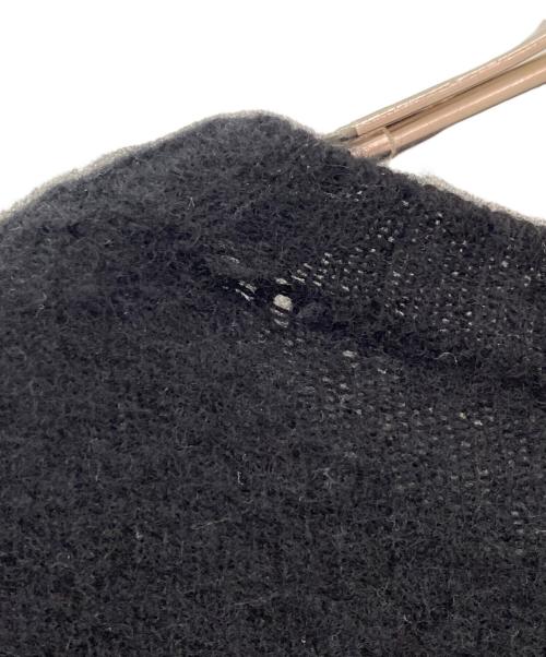 MIU MIU（ミュウミュウ）MIU MIU (ミュウミュウ) ウール×カシミヤ セーター ブラック サイズ:38の古着・服飾アイテム