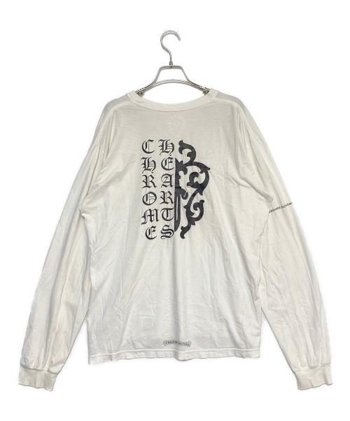 CHROME HEARTS（クロムハーツ）CHROME HEARTS (クロムハーツ) ロングスリーブポケットカットソー ホワイト サイズ:XLの古着・服飾アイテム
