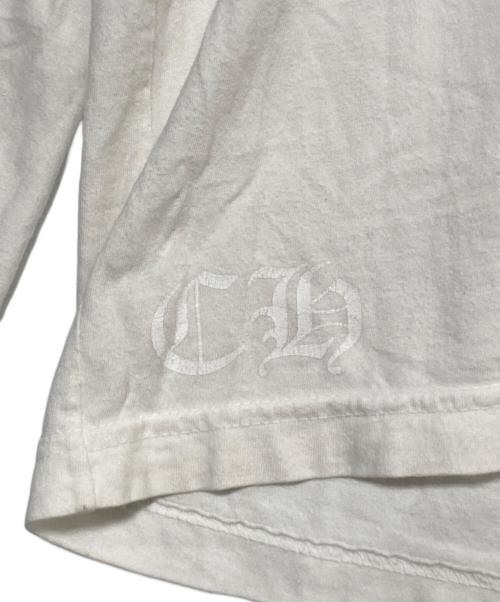 CHROME HEARTS（クロムハーツ）CHROME HEARTS (クロムハーツ) ロングスリーブポケットカットソー ホワイト サイズ:XLの古着・服飾アイテム