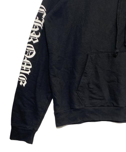 CHROME HEARTS（クロムハーツ）CHROME HEARTS (クロムハーツ) MATTY BOY Chomper Horseshoe Hoodie ブラック サイズ:Lの古着・服飾アイテム