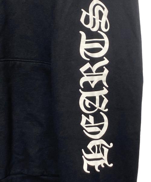 CHROME HEARTS（クロムハーツ）CHROME HEARTS (クロムハーツ) MATTY BOY Chomper Horseshoe Hoodie ブラック サイズ:Lの古着・服飾アイテム