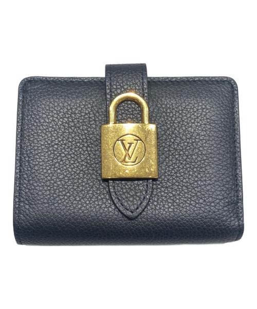 LOUIS VUITTON（ルイ ヴィトン）LOUIS VUITTON (ルイ ヴィトン) ポルトフォイユ・ロウキー・コンパクト ブラックの古着・服飾アイテム
