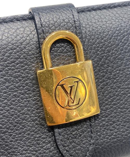 LOUIS VUITTON（ルイ ヴィトン）LOUIS VUITTON (ルイ ヴィトン) ポルトフォイユ・ロウキー・コンパクト ブラックの古着・服飾アイテム