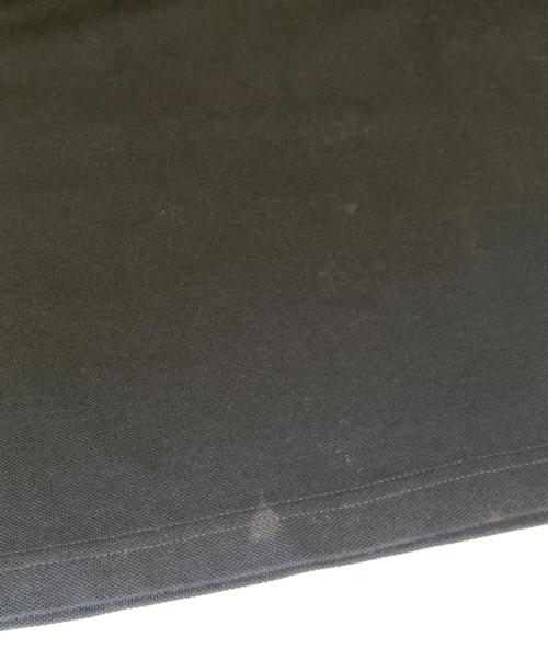 PRADA（プラダ）PRADA (プラダ) ロゴポロシャツ ブラック サイズ:Mの古着・服飾アイテム