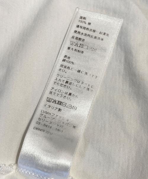 CELINE（セリーヌ）CELINE (セリーヌ) ロゴTシャツ ホワイト サイズ:Mの古着・服飾アイテム