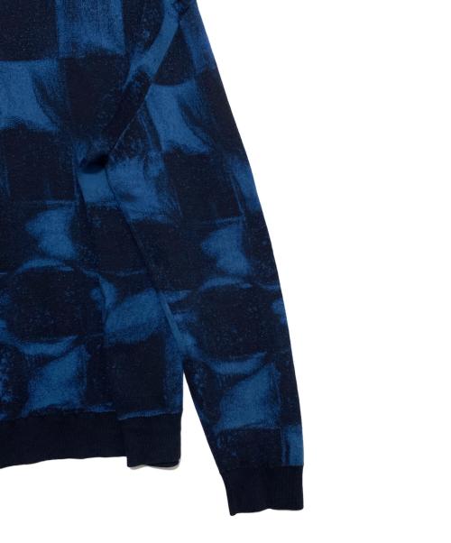 LOUIS VUITTON（ルイ ヴィトン）LOUIS VUITTON (ルイ ヴィトン) ダミエソルトジャガードスウェット ネイビー サイズ:XXLの古着・服飾アイテム