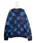 LOUIS VUITTON（ルイ ヴィトン）の古着「ダミエソルトジャガードスウェット」｜ネイビー
