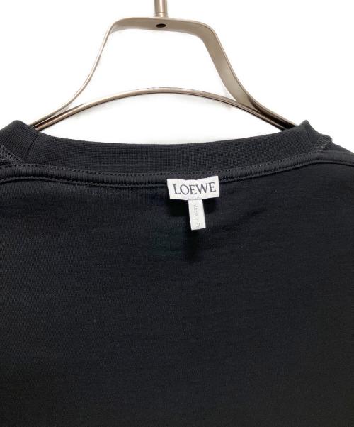 LOEWE（ロエベ）LOEWE (ロエベ) アナグラムTシャツ ブラック サイズ:XSの古着・服飾アイテム