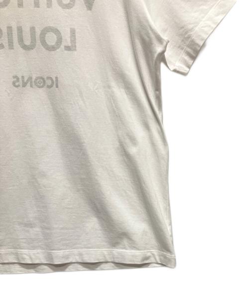 LOUIS VUITTON（ルイ ヴィトン）LOUIS VUITTON (ルイ ヴィトン) Louis Vuitton ICONS Chain Tee/リバースロゴプリントTシャツ ホワイト サイズ:Lの古着・服飾アイテム
