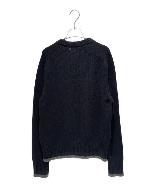 Dior（ディオール）Dior (ディオール) レタードロゴニット ブラック サイズ:Sの古着・服飾アイテム