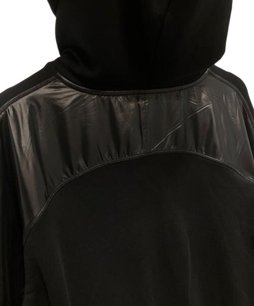 MONCLER（モンクレール）MONCLER (モンクレール) FELPA CON AAPPUCCIO/ロゴパーカー ブラック サイズ:Sの古着・服飾アイテム