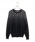 LOUIS VUITTONルイ ヴィトン）の古着「モノグラムグラディエントニット」｜ブラック