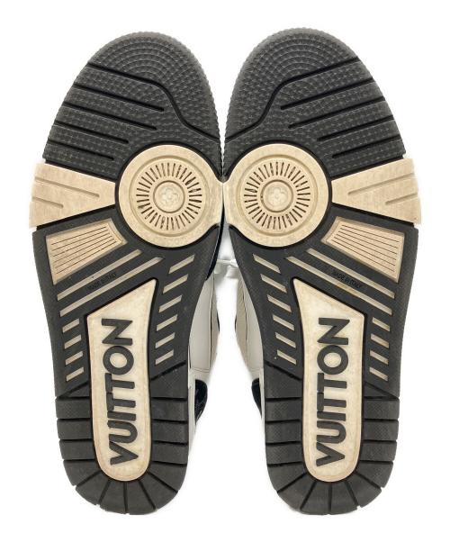 LOUIS VUITTON（ルイ ヴィトン）LOUIS VUITTON (ルイ ヴィトン) LVトレイナーラインスニーカー ホワイト サイズ:8の古着・服飾アイテム