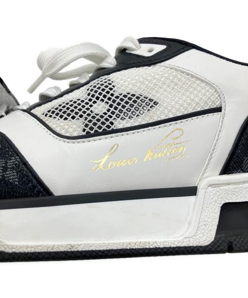 LOUIS VUITTON（ルイ ヴィトン）LOUIS VUITTON (ルイ ヴィトン) LVトレイナーラインスニーカー ホワイト サイズ:8の古着・服飾アイテム