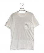 CHROME HEARTSクロムハーツ）の古着「ダガーアイチャートSSポケットTシャツ」｜ホワイト