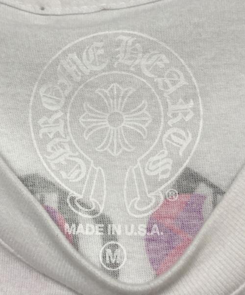 CHROME HEARTS（クロムハーツ）CHROME HEARTS (クロムハーツ) ダガーアイチャートSSポケットTシャツ ホワイト サイズ:Mの古着・服飾アイテム