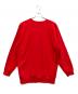 CELINE (セリーヌ) Oversized Celine Sweatshirt/カレッジロゴスウェット レッド サイズ:M：50000円