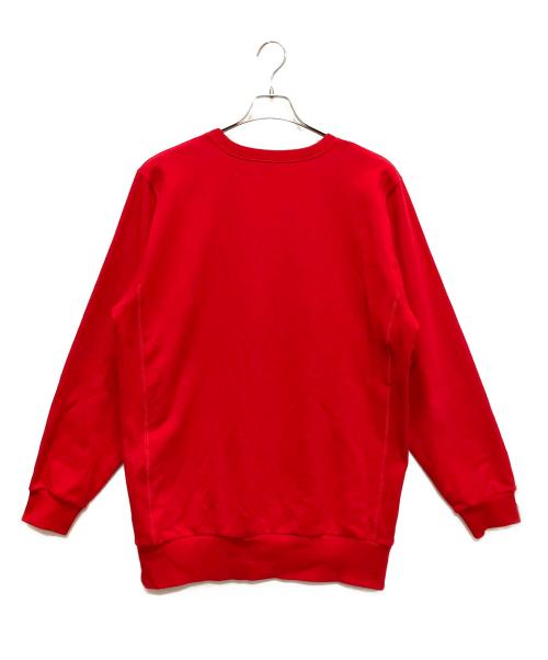 CELINE（セリーヌ）CELINE (セリーヌ) Oversized Celine Sweatshirt/カレッジロゴスウェット レッド サイズ:Mの古着・服飾アイテム