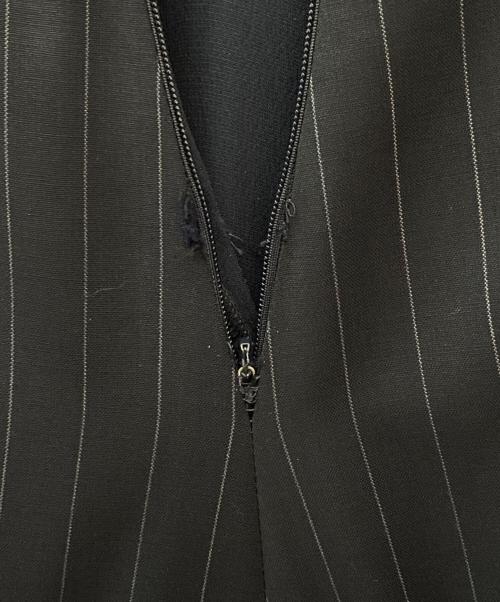 Maison Margiela（メゾンマルジェラ）Maison Margiela (メゾンマルジェラ) ストライプワンピース ネイビー サイズ:36の古着・服飾アイテム