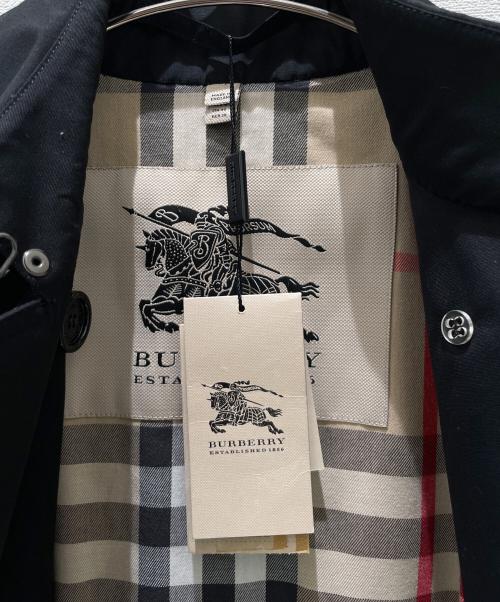 BURBERRY（バーバリー）BURBERRY (バーバリー) トレンチコート ブラック サイズ:10 未使用品の古着・服飾アイテム