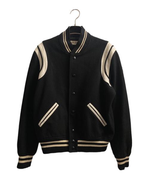 Saint Laurent Paris（サンローランパリ）Saint Laurent Paris (サンローランパリ) テディジャケット ブラック サイズ:46の古着・服飾アイテム