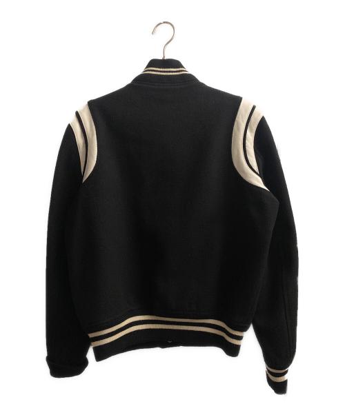 Saint Laurent Paris（サンローランパリ）Saint Laurent Paris (サンローランパリ) テディジャケット ブラック サイズ:46の古着・服飾アイテム