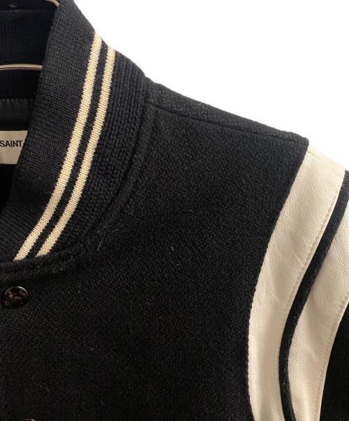 Saint Laurent Paris（サンローランパリ）Saint Laurent Paris (サンローランパリ) テディジャケット ブラック サイズ:46の古着・服飾アイテム