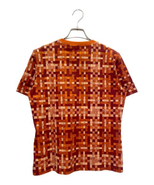 HERMES（エルメス）HERMES (エルメス) ボルデュックマイクロ Tシャツ オレンジ サイズ:40 未使用品の古着・服飾アイテム