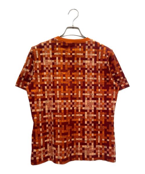 HERMES（エルメス）HERMES (エルメス) ボルデュックTシャツ オレンジ サイズ:40 未使用品の古着・服飾アイテム