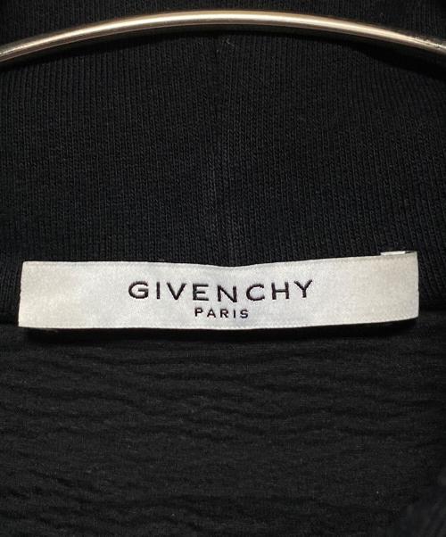 GIVENCHY（ジバンシィ）GIVENCHY (ジバンシィ) デストロイ加工パーカー ブラック サイズ:Lの古着・服飾アイテム