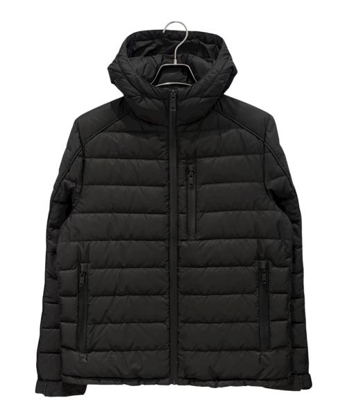 PRADA（プラダ）PRADA (プラダ) トライアングルロゴプレートダウンジャケット ブラック サイズ:44の古着・服飾アイテム