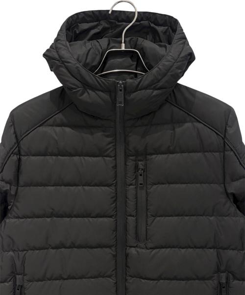 PRADA（プラダ）PRADA (プラダ) トライアングルロゴプレートダウンジャケット ブラック サイズ:44の古着・服飾アイテム