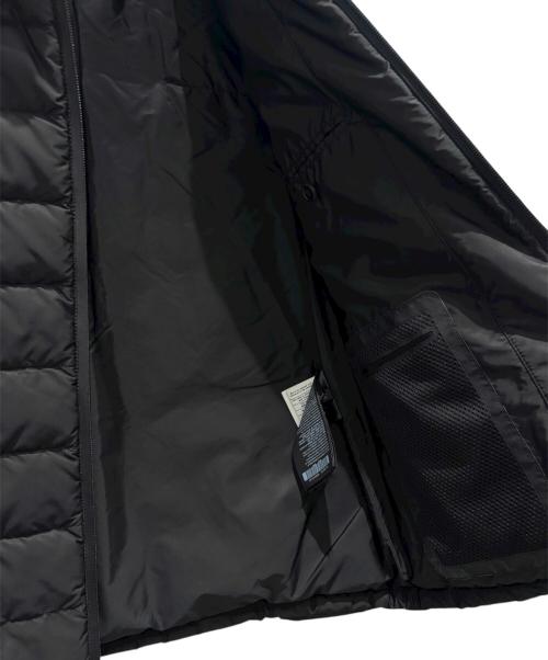 PRADA（プラダ）PRADA (プラダ) トライアングルロゴプレートダウンジャケット ブラック サイズ:44の古着・服飾アイテム