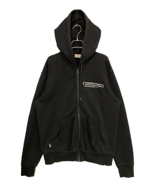 MONCLER GENIUS（モンクレール ジーニアス）MONCLER GENIUS (モンクレール ジーニアス) ジップパーカー ブラック サイズ:Mの古着・服飾アイテム