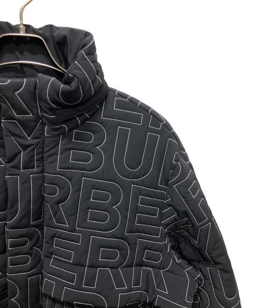 BURBERRY（バーバリー）BURBERRY (バーバリー) ロゴ刺繍ダウンジャケット ブラック サイズ:Lの古着・服飾アイテム