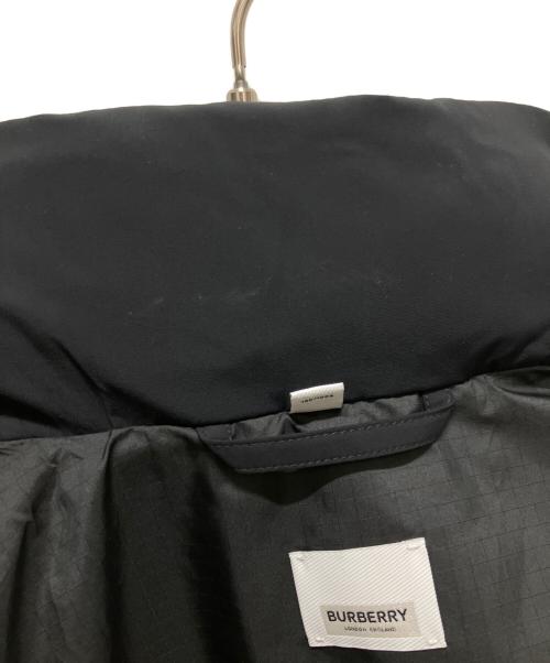 BURBERRY（バーバリー）BURBERRY (バーバリー) ロゴ刺繍ダウンジャケット ブラック サイズ:Lの古着・服飾アイテム