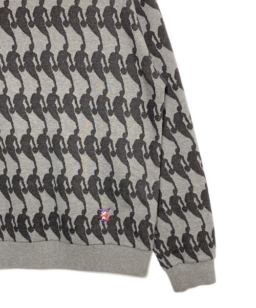 LOUIS VUITTON（ルイ ヴィトン）LOUIS VUITTON (ルイ ヴィトン) NBA (エヌビーエー) NBAロゴスウェット グレー サイズ:Sの古着・服飾アイテム