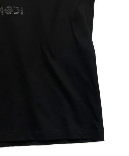 LOUIS VUITTON（ルイ ヴィトン）LOUIS VUITTON (ルイ ヴィトン) Black classic logo chain short sleeve T-shirt/リバースロゴプリントTシャツ ブラック サイズ:Mの古着・服飾アイテム